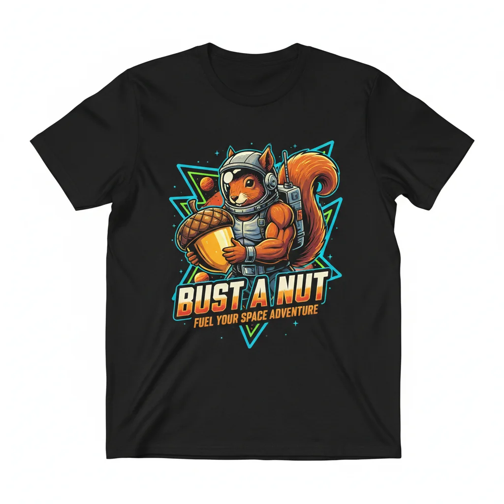 Bust a Nut Essential Graphic T-Shirt – Comfortable & Stylish Unisex Tee