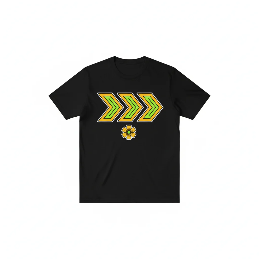 Buttercup Chevron Essential T-Shirt – Soft & Stylish Unisex Tee