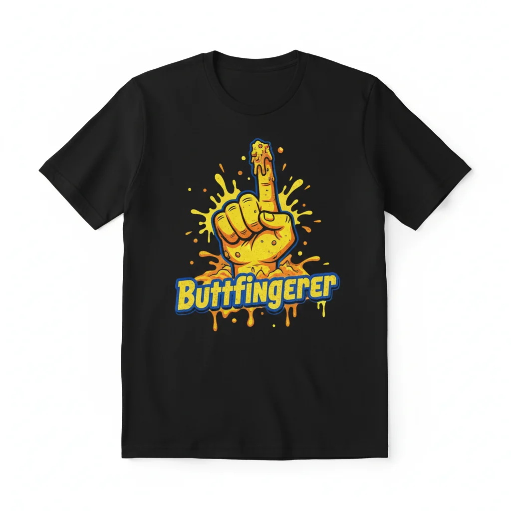 Buttfingerer Parody Tee: Streetwise & Sweet