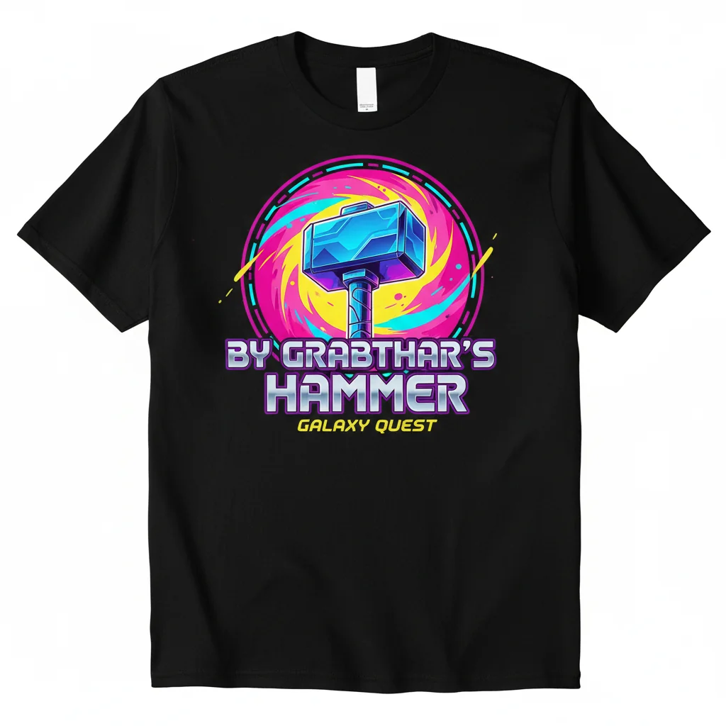 By Grabthar’s Hammer - Galaxy Quest T-Shirt | Premium Essential Cotton Tee