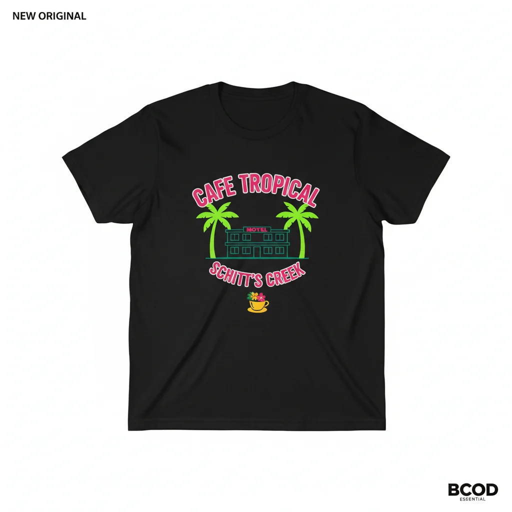 Cafe Tropical Schitt's Creek: Where Warmth Meets Whimsy T-Shirt
