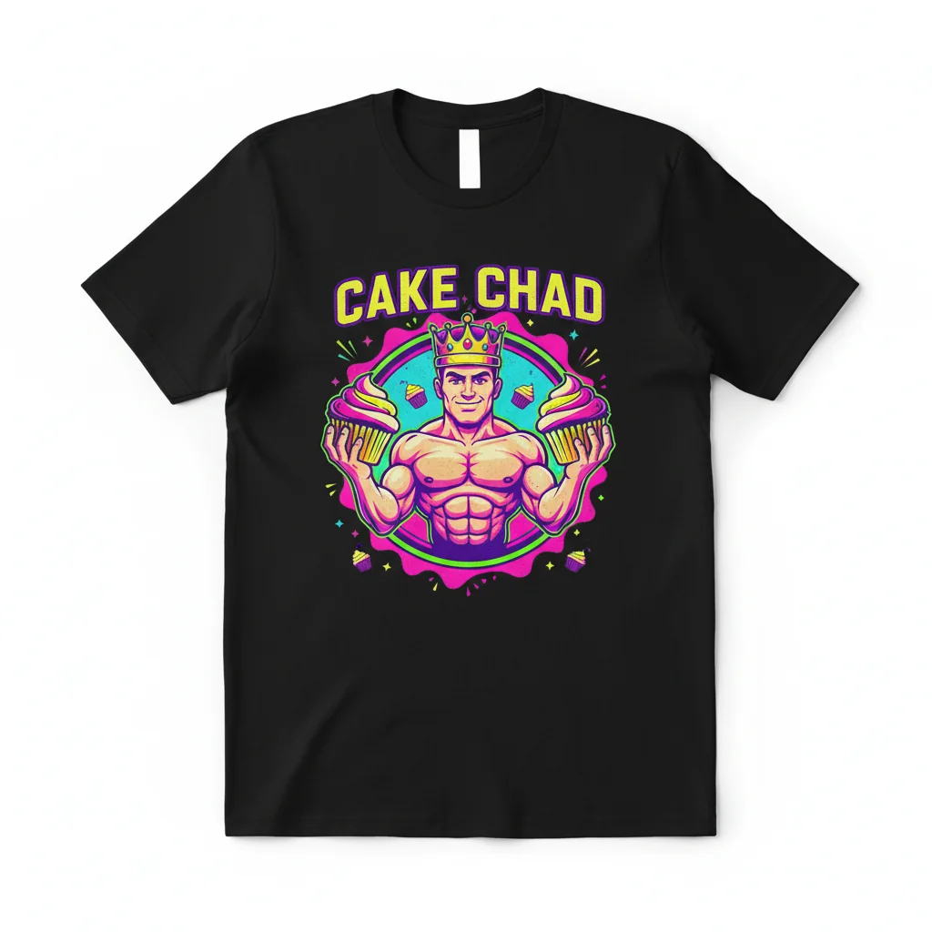 Cake Chad Essential T-Shirt - Premium Cotton, Retail Fit Tee