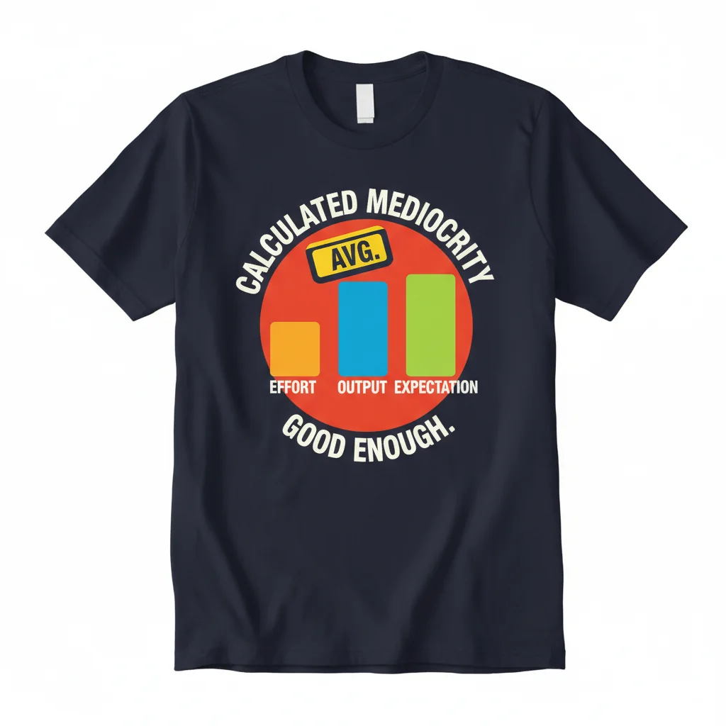 Calculated Mediocrity: The Ultra-Durable, Fade-Resistant Essential T-Shirt