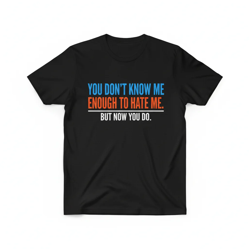 Caleb Plant "You Don't Know Me Enough To Hate Me" Unisex Tee