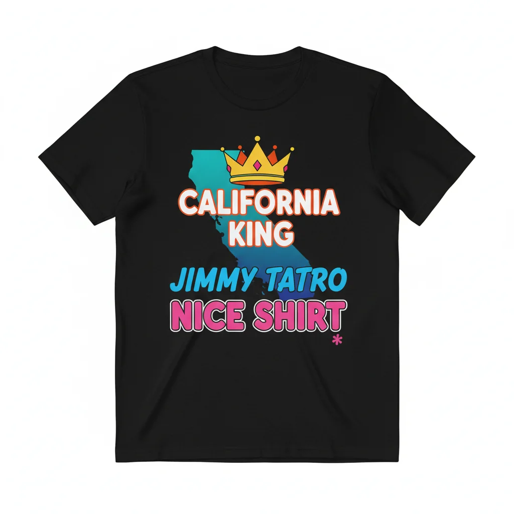 California King Jimmy Tatro Nice Shirt - Premium Unisex Tee
