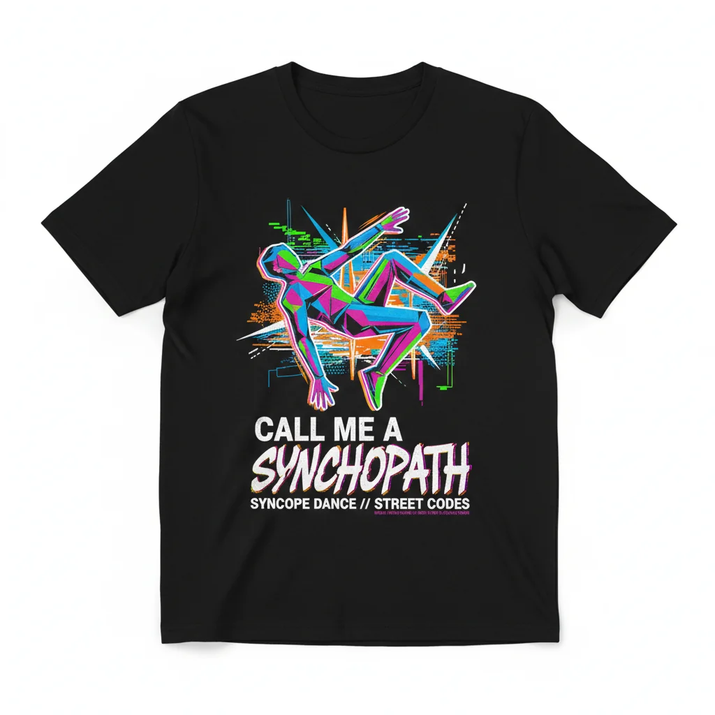 Synchopath Syncope Dance Streetwear Essential T-Shirt – Unrivaled Durability & Comfort