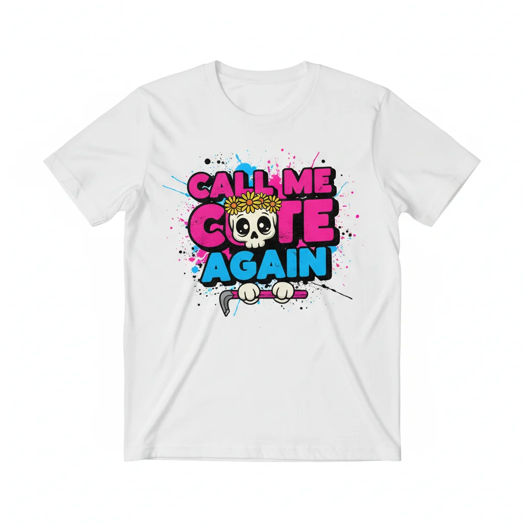 Call Me Cute Again Essential T-Shirt – Premium Ring-Spun Cotton Tee for Everyday Wear
