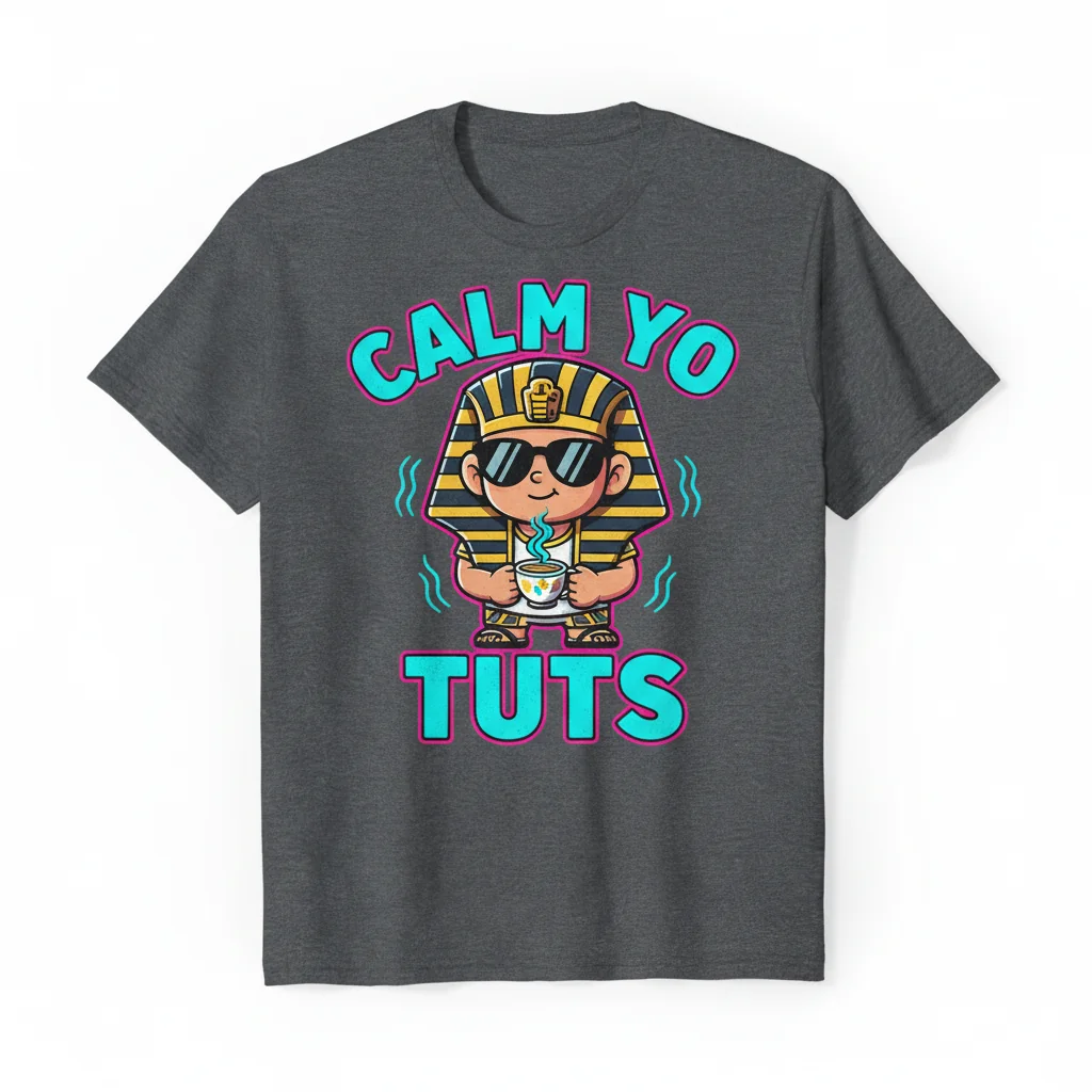Calm Yo Tuts Essential Unisex T-Shirt – Relaxed Fit & Soft Cotton