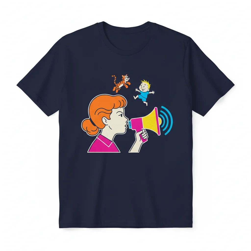 Calvin and Hobbes - Calvin's Mother Essential T-Shirt | Premium Cotton Tee | Unisex Fit