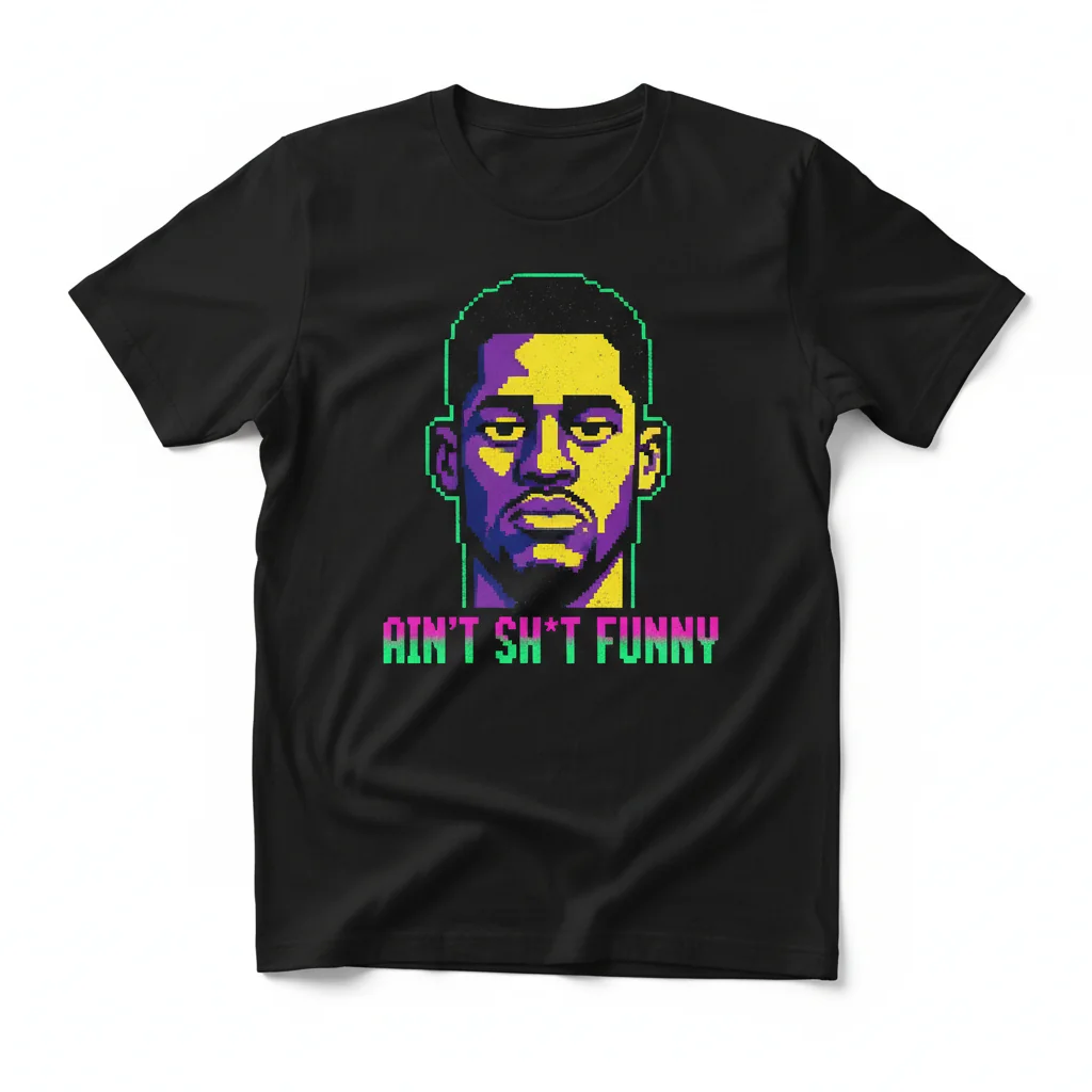 Cam Thomas 'Ain't Shit Funny' Signature Shirt – Premium Graphic Tee
