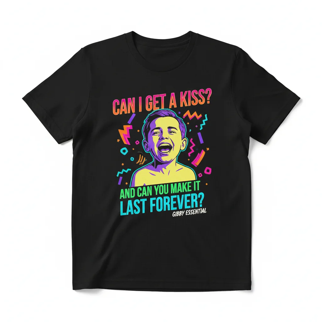 Gibby Get a Kiss Forever Essential T-Shirt - Lasting Comfort & Style