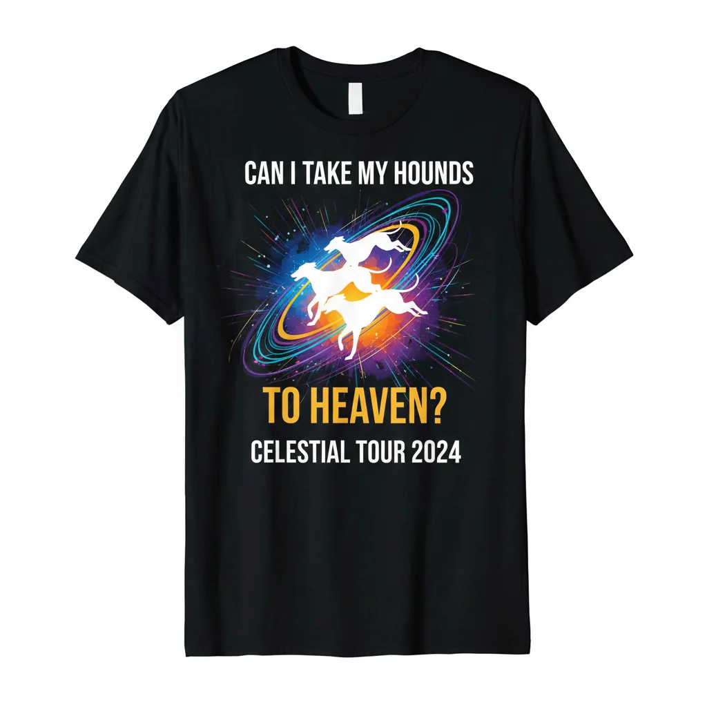 Hounds to Heaven Tour Poster Tee – Essential Streetwear