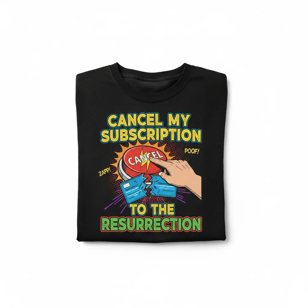 Cancel My Subscription to the Resurrection Essential T-Shirt - Premium Ring-Spun Cotton Tee