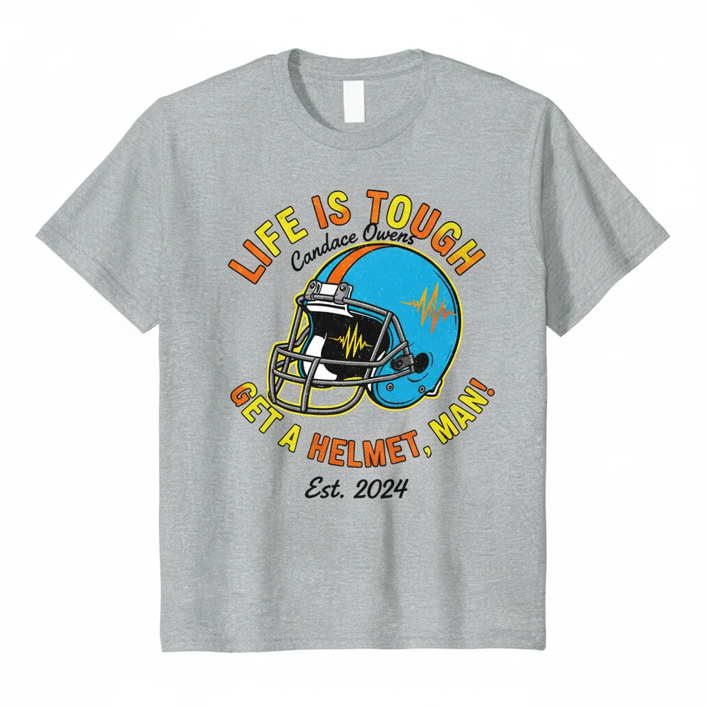 Candace Owens "Life is Tough, Get a Helmet" Unisex Tee