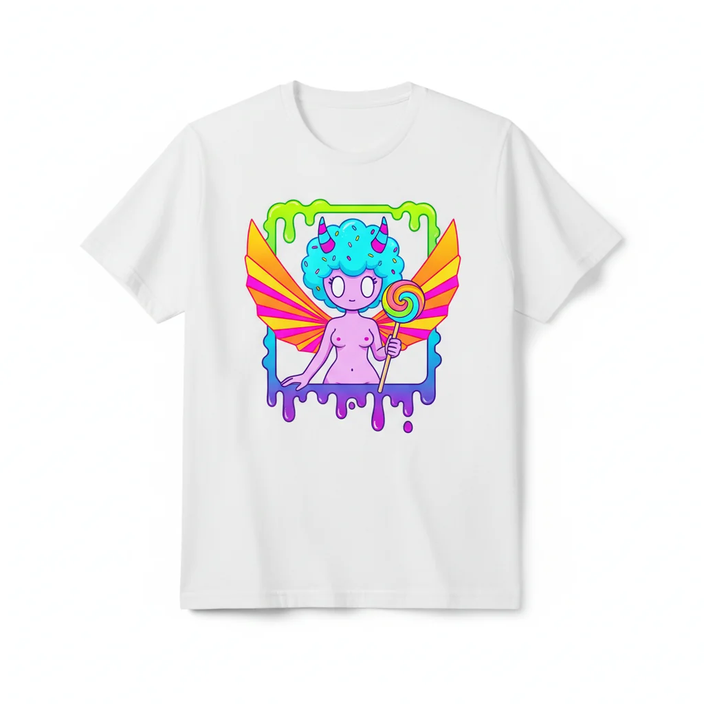 Candy Succubus Digital Art Essential T-Shirt – Unique Graphic Tee