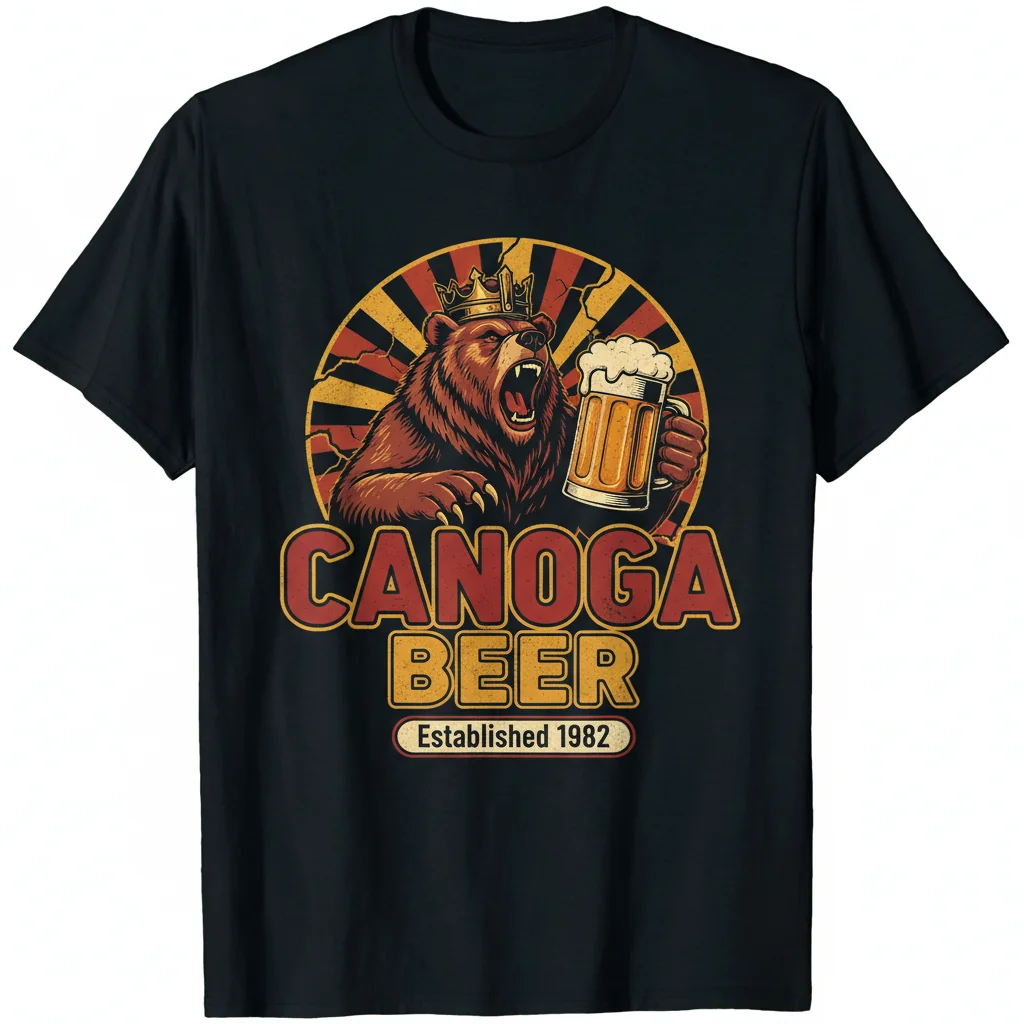Canoga Beer Street Tee – Essential Drop