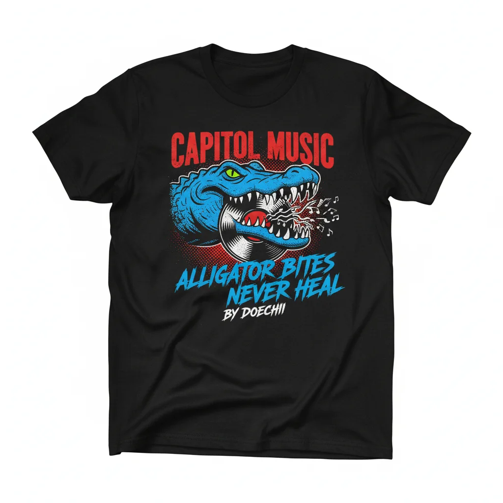 Doechii "Alligator Bites Never Heal" Capitol Music Group T-Shirt | Official Merch