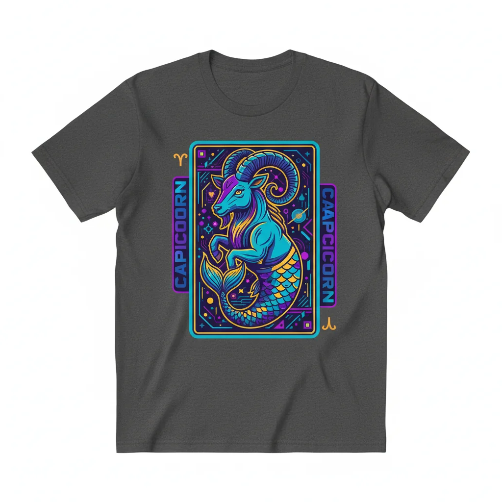 Capricorn Card: The Durable, Fade-Resistant Essential T-Shirt