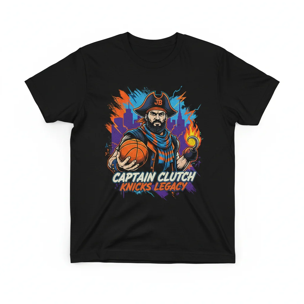 Captain Clutch Jalen Brunson New York Knicks T-Shirt