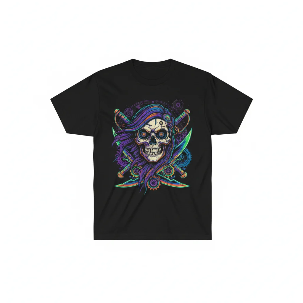 Captain Harlock Skull Essential T-Shirt - Iconic Anime Tee