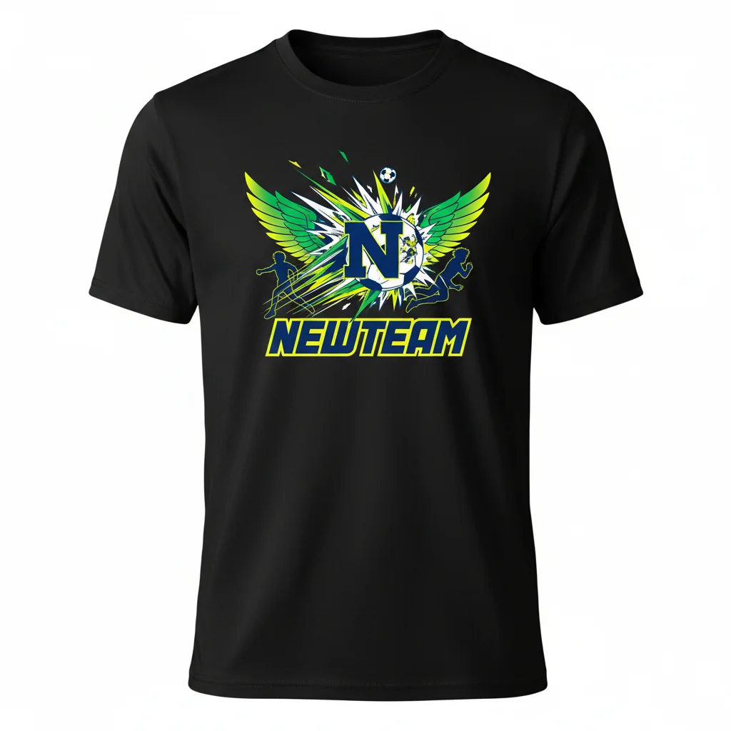Captain Tsubasa NewTeam Active T-Shirt - Anime Football Gear
