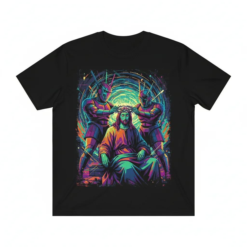 Caravaggio 'The Crowning with Thorns' Art T-Shirt - Premium Unisex Tee