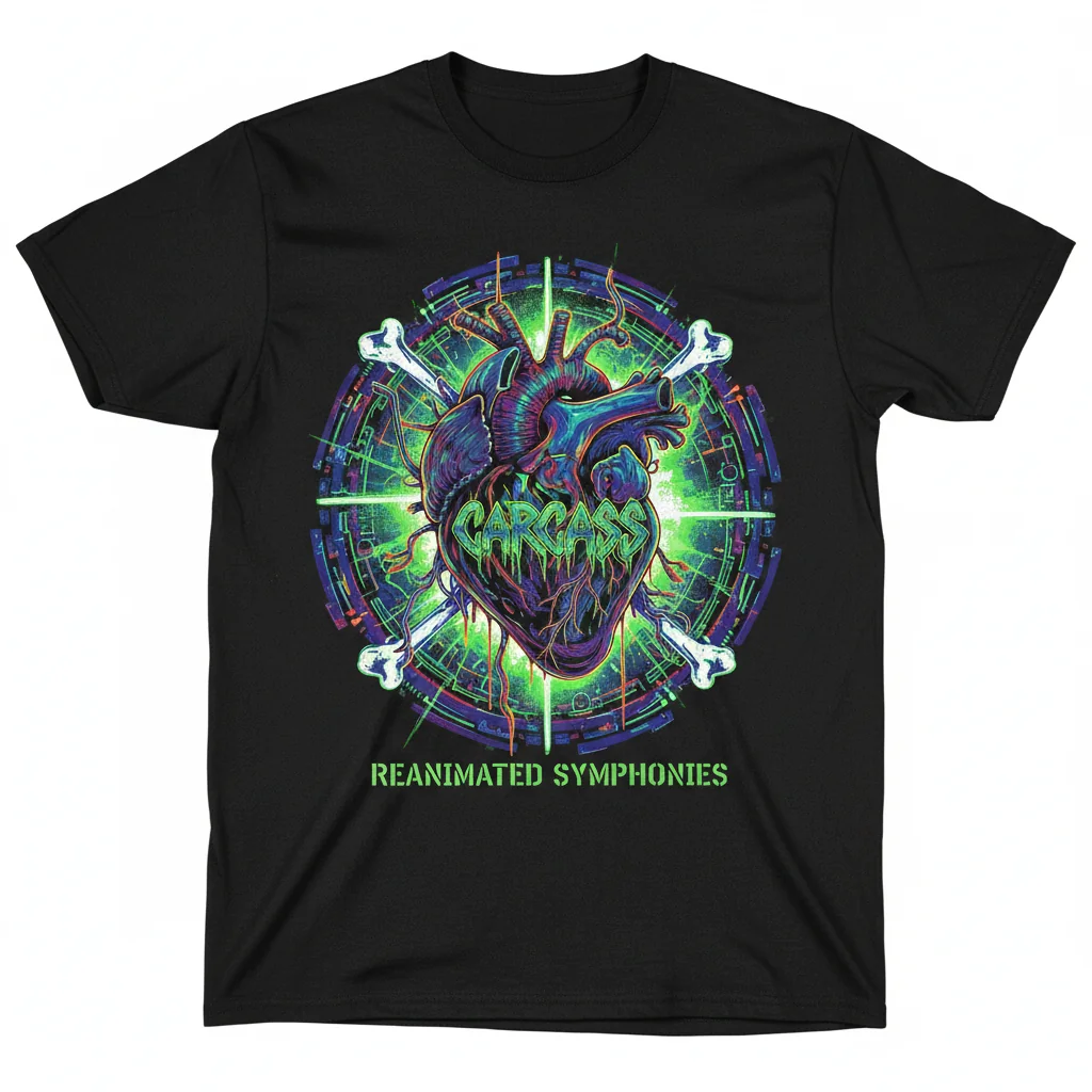 Carcass Band Essential Logo T-Shirt - Official Merch