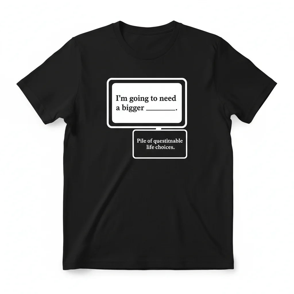 Cards Against Humanity Essential T-Shirt – Premium Cotton, Funny Party Game Tee