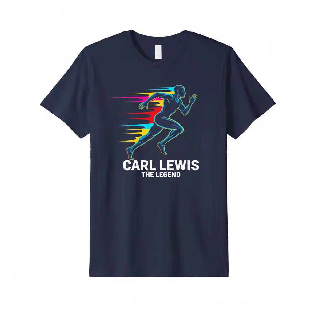 Carl Lewis Essential T-Shirt - Comfortable Unisex Tee