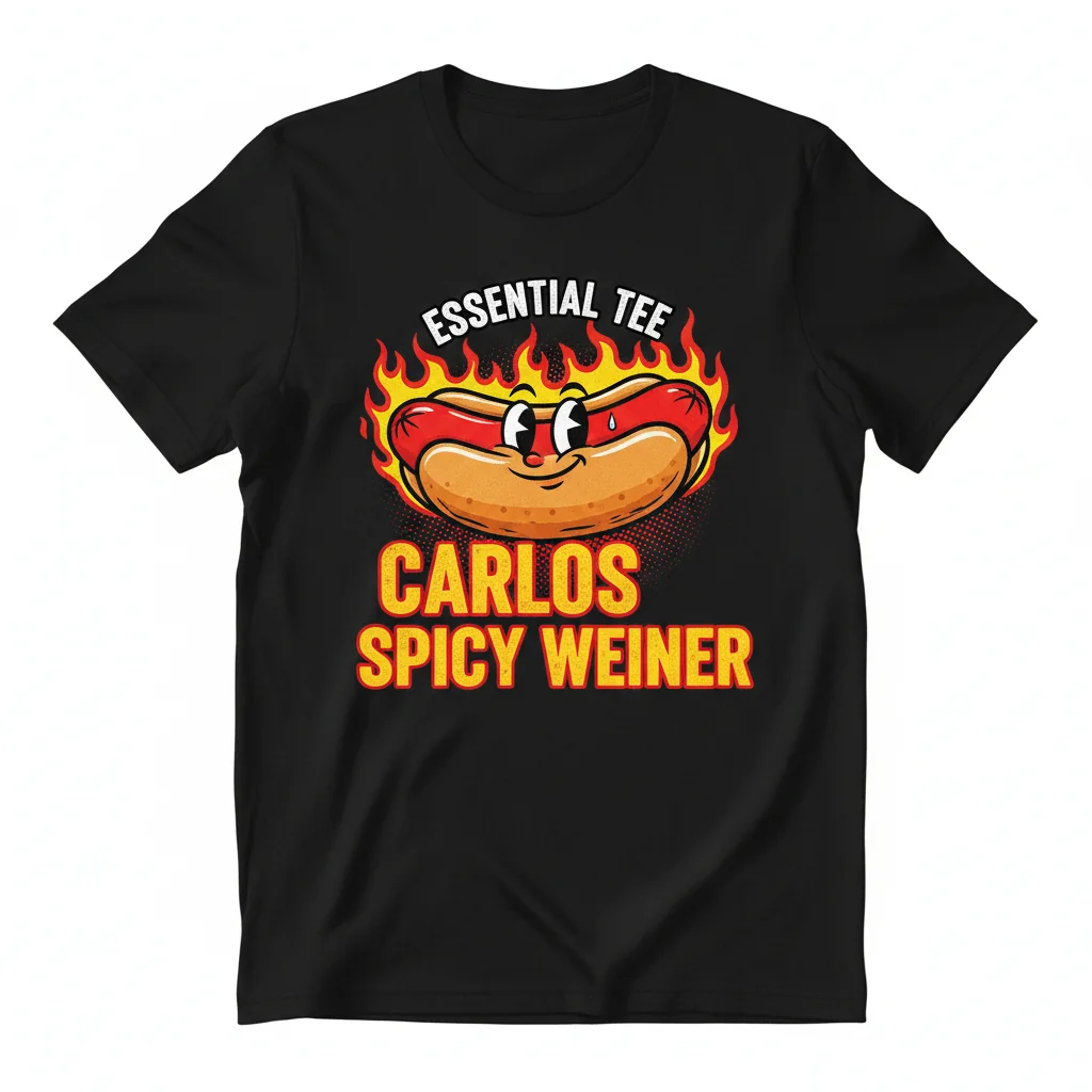 Carlos Spicy Weiner Essential T-Shirt – Comfy & Unique Tee