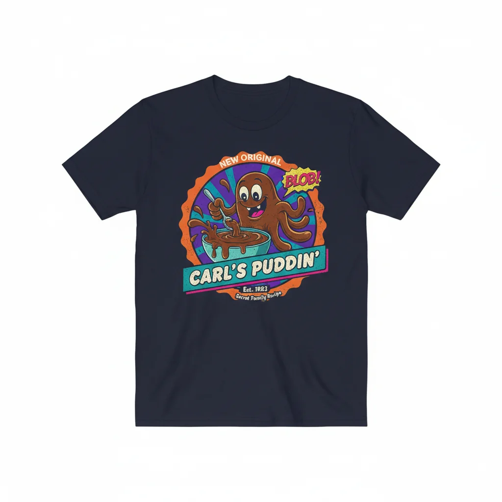 Carl's Puddin' Premium Essential Tee – Unrivaled Comfort & Lasting Style