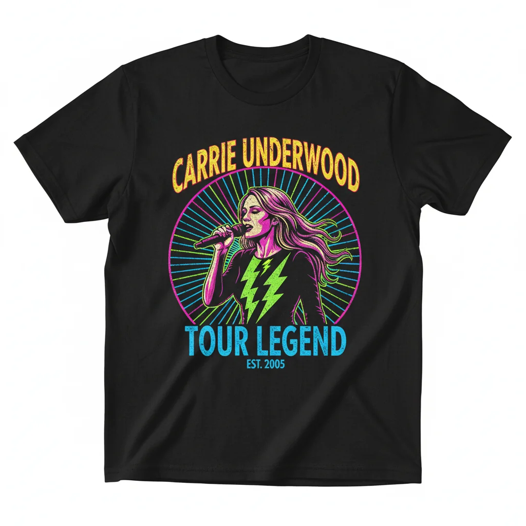 Carrie Underwood Fan T-Shirt – Premium Comfort & Lasting Style