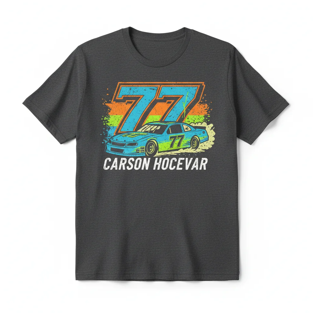 Carson Hocevar Lifestyle Racing T-Shirt - Premium Graphic Tee