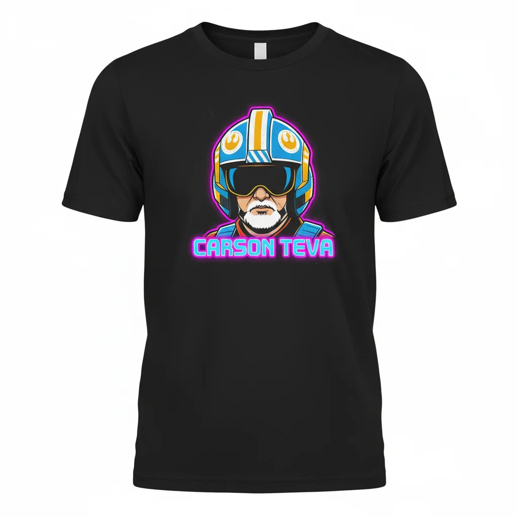 Carson Teva Essential T-Shirt – Premium Cotton, Retail Fit, Everyday Comfort