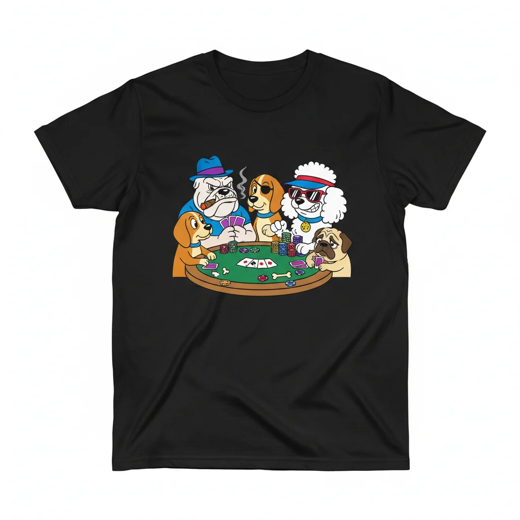 Dogs Playing Poker: The Iconic Tee