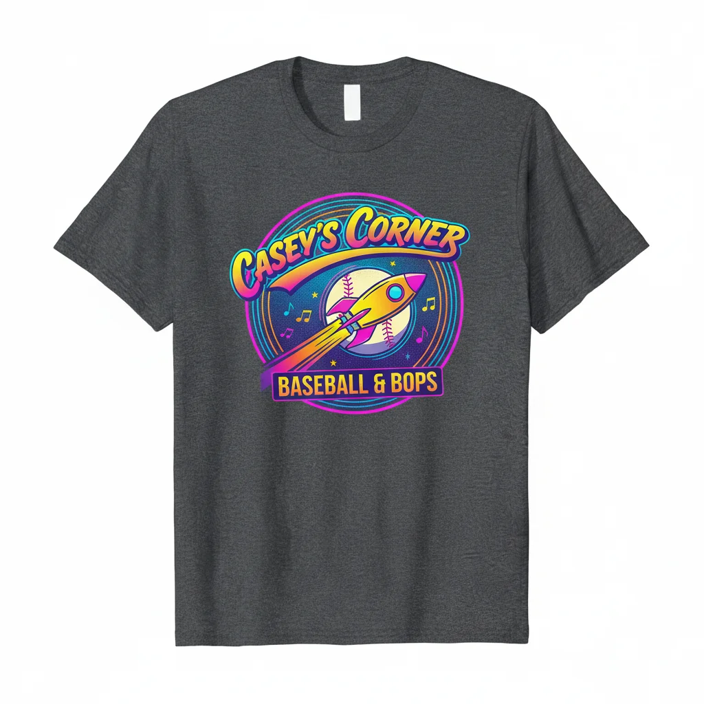 Casey's Corner Essential T-Shirt – Premium Ring-Spun Cotton Tee for Everyday Wear