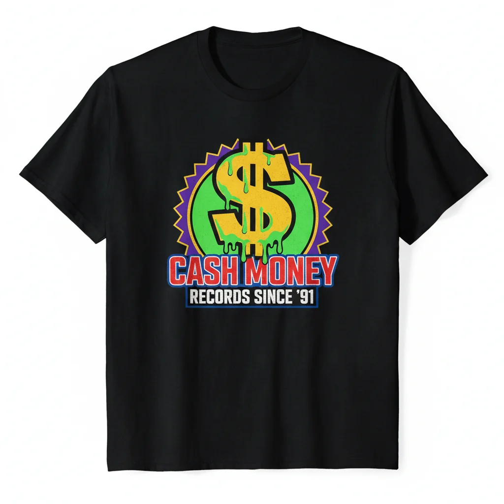 Cash Money Records Essential T-Shirt: Iconic Hip-Hop Label Apparel