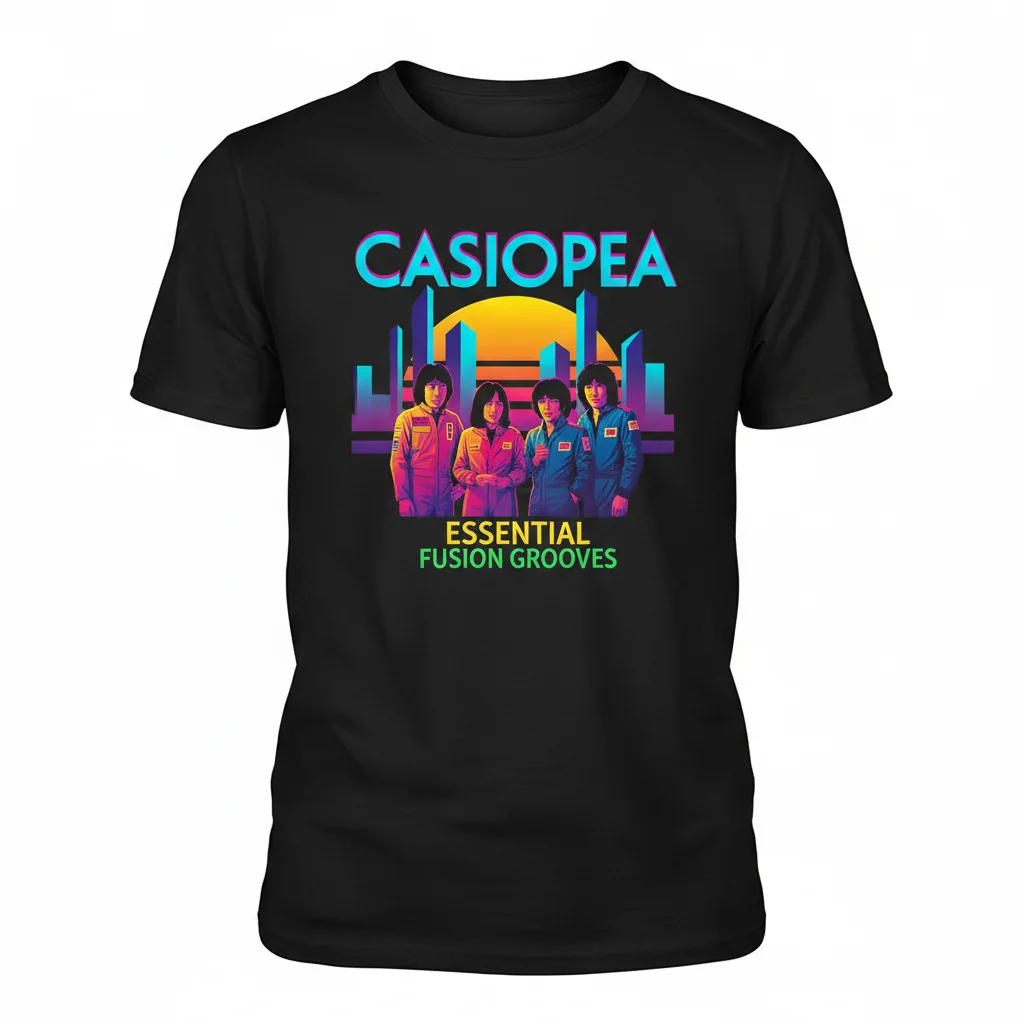 Casiopea Band Photo Album Essential T-Shirt - Premium Cotton Graphic Tee