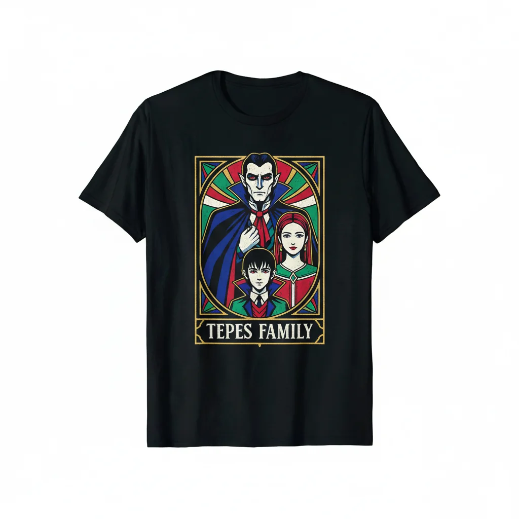 Castlevania Tepes Family Portrait: Embrace the Legacy Essential T-Shirt