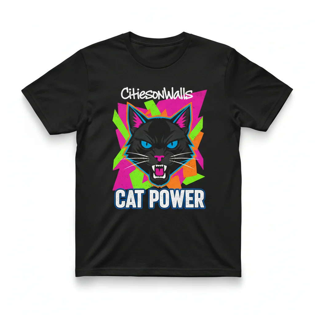 Cat Power Tribute T-Shirt – Essential Soft Cotton Band Tee for Fans