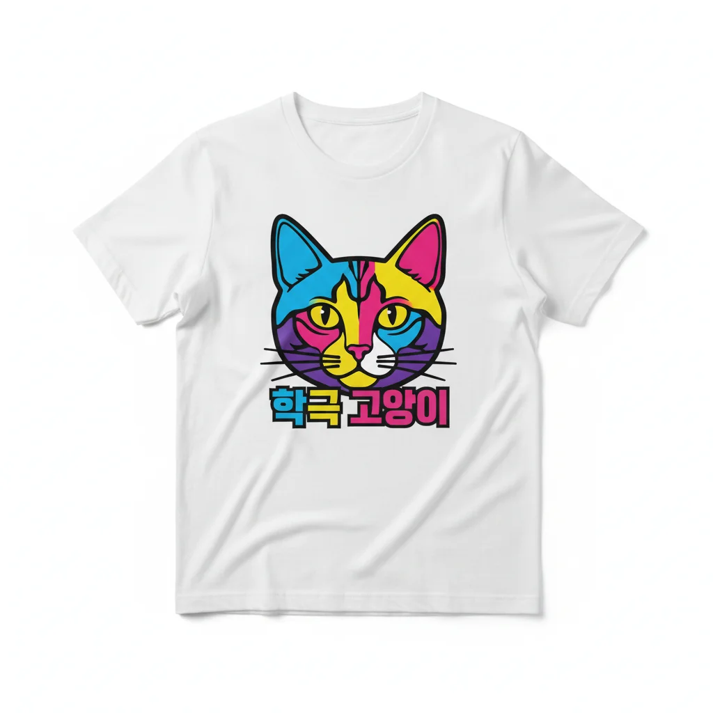 CAT2 - Embrace the Spirit of the Korean Shorthair T-Shirt
