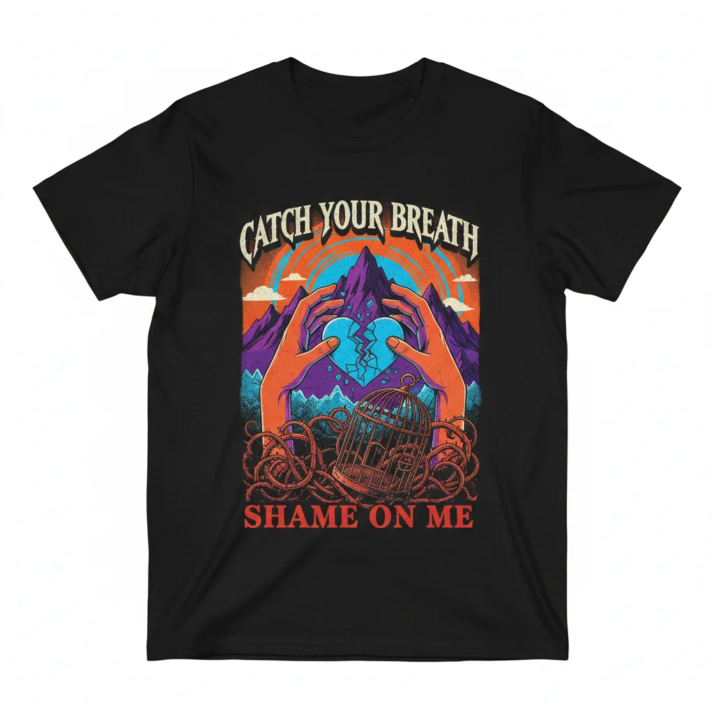 Catch Your Breath "Shame On Me" Artistic T-Shirt