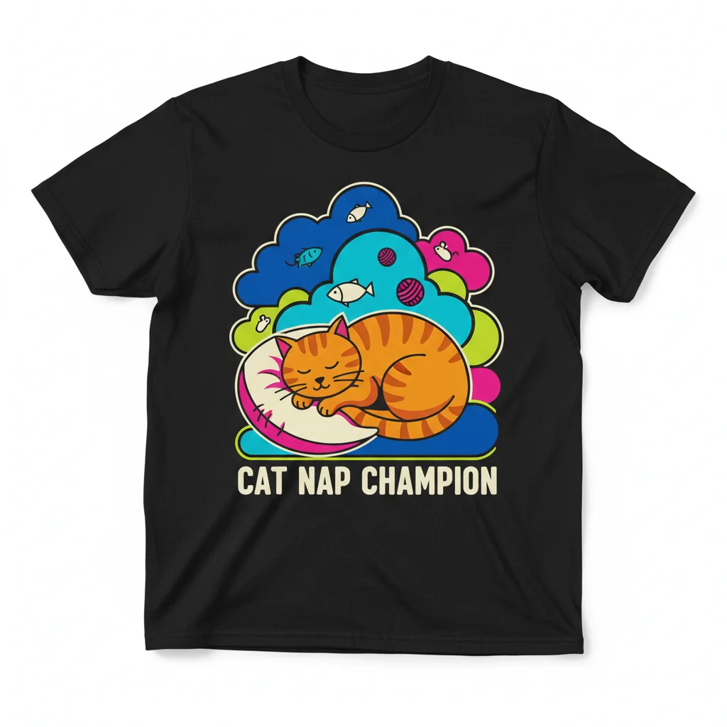 Catnap Essential T-Shirt: Unmatched Comfort & Durability for Everyday Wear