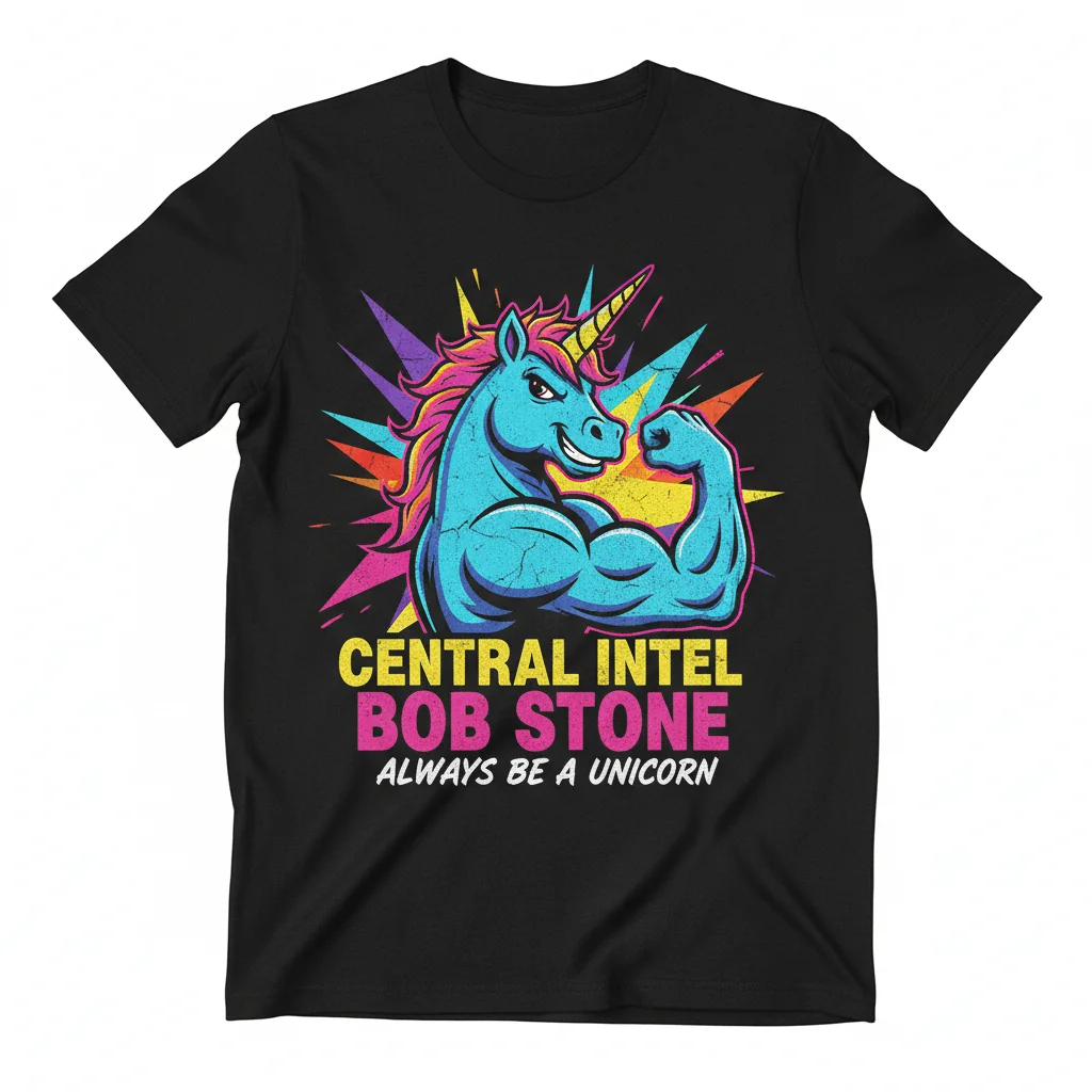 CI Unicorn Bob Stone Faded Essential Tee