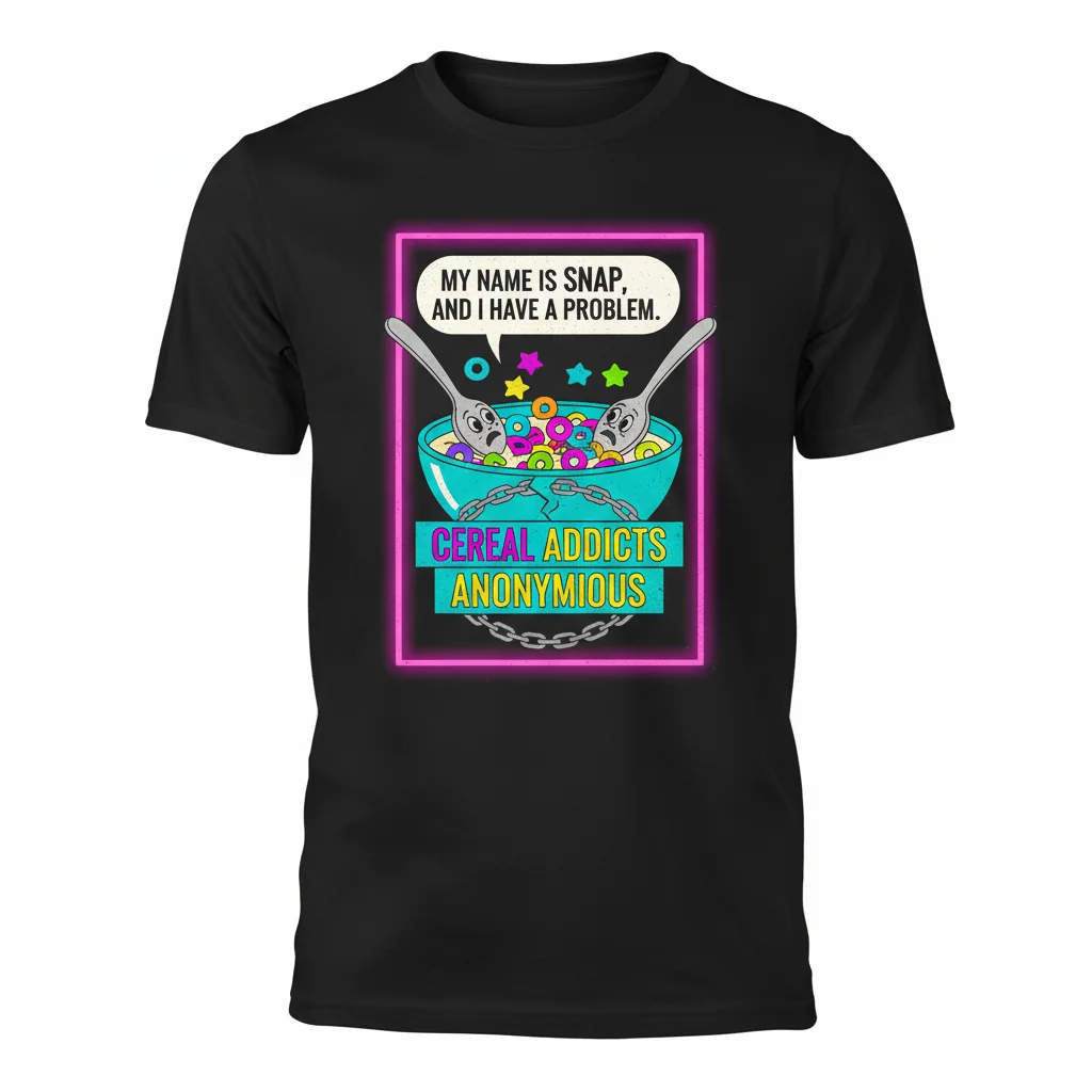 Cereal Addicts Anonymous: Durability & Style Essential T-Shirt