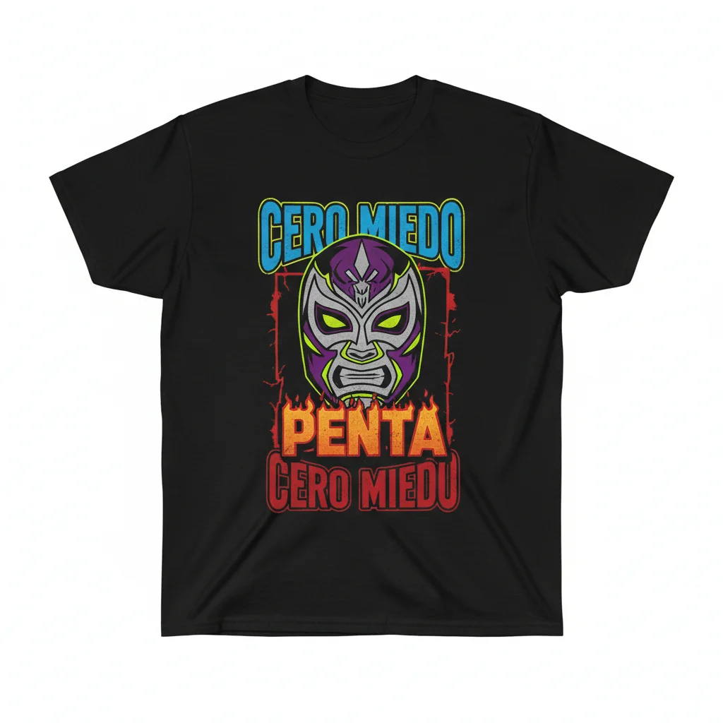 Penta El Cero Miedo 'Cero Miedo' Signature T-Shirt