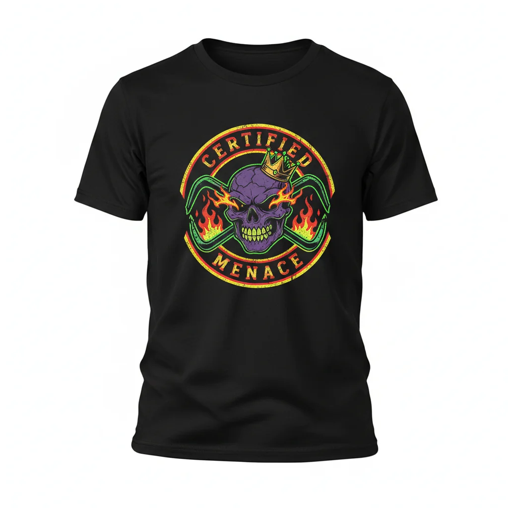 Certified Menace Essential T-Shirt – Premium Soft Cotton Tee