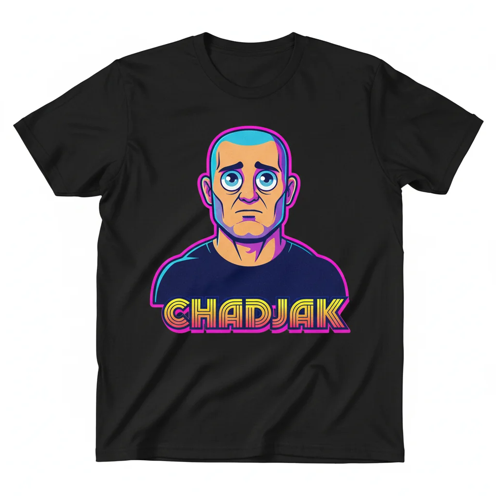 Chadjak Meme Mashup Wojak Meets Chad Essential T-Shirt