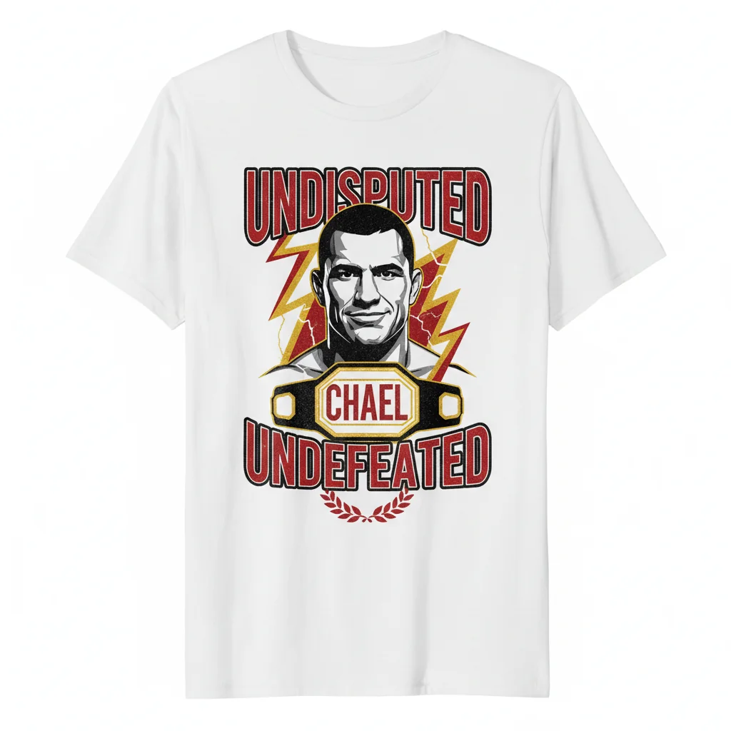 Chael Sonnen Undefeated Undisputed Essential T-Shirt - Premium Ringspun Cotton Tee