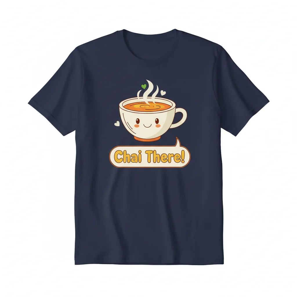 Chai There! Essential T-Shirt – Durable, Vibrant & Perfect Fit